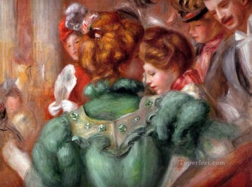 Pierre Auguste Renoir Painting - a box in the theater des varietes Pierre Auguste Renoir